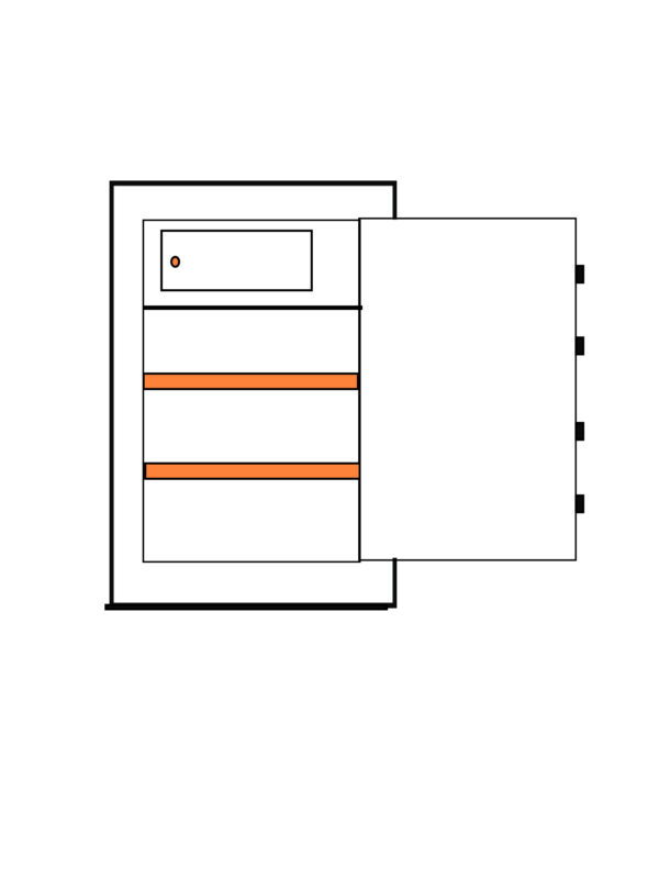 coffre fort DK 80 – Image 4